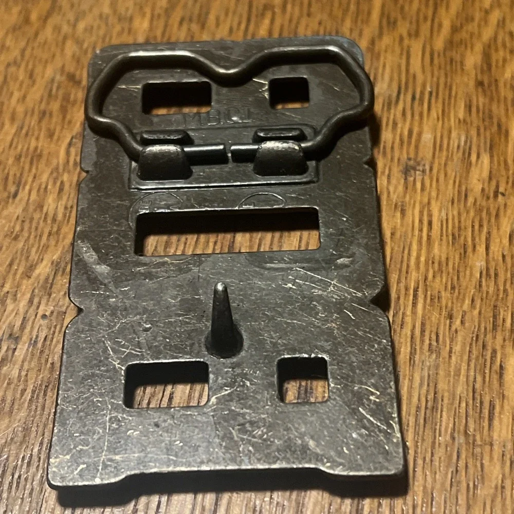 Vintage M.B.C.I. Solid Brass Name Belt Buckle – USA Cast Brass –BOB – 1970s